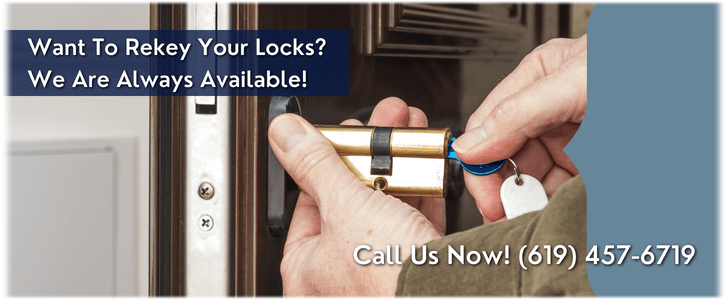 Lock Rekey Service Poway CA  (619) 457-6719 